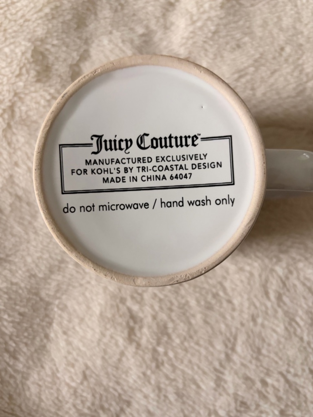 Juicy Couture Ceramic Mug - Picture 2 of 4